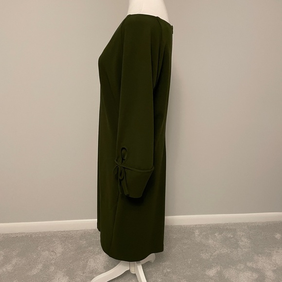 Alton Gray Sheath Dress in Green.  Size 14 Worn 1 time like new condition - Picture 4 of 8